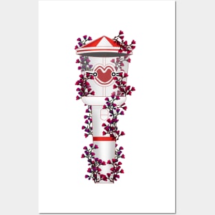 Momoland floral Lightstick Posters and Art